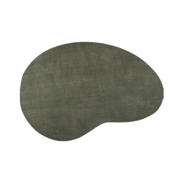LOREN Non-Slip Rug 120x170 cm, Dark Green