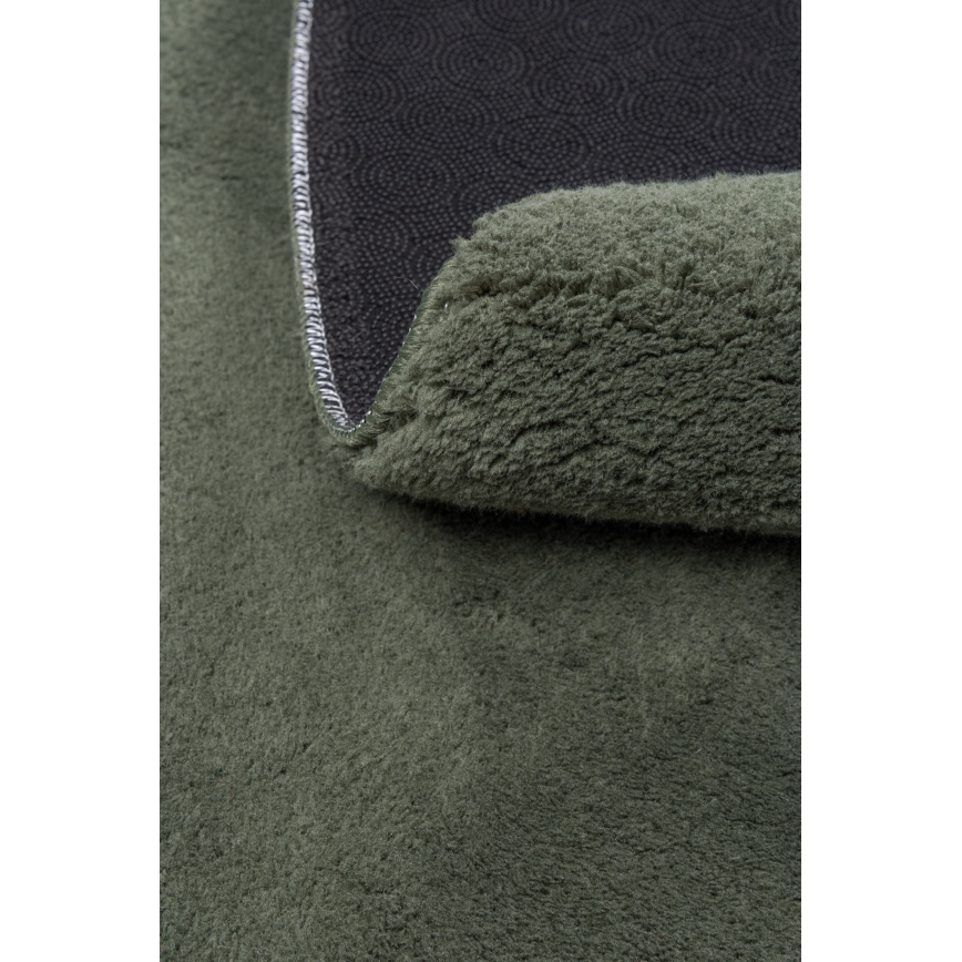 LOREN Non-Slip Rug 120x170 cm, Dark Green