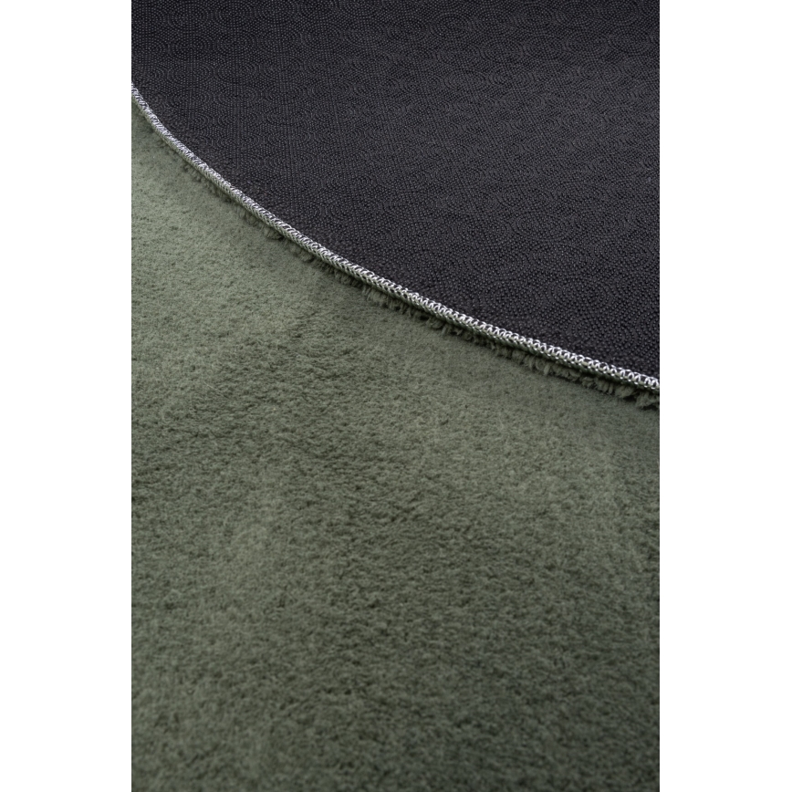 LOREN Non-Slip Rug 120x170 cm, Dark Green