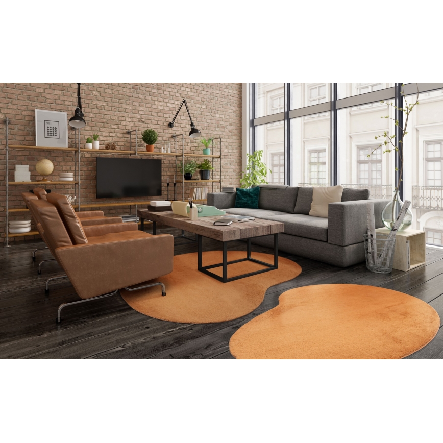 LOREN Non-Slip Rug 120x170 cm Orange