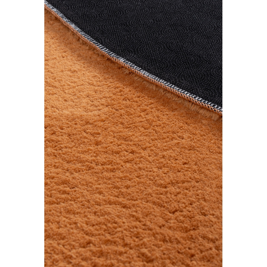 LOREN Non-Slip Rug 160 x 230 cm, Orange