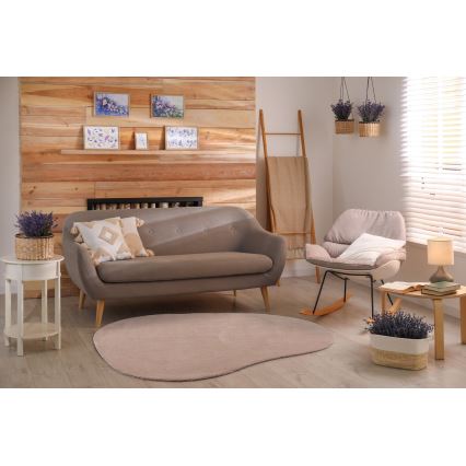 LOREN Non-Slip Rug 160x230 cm, Beige