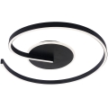 LORENZO LED Ceiling Light 22W/230V, Ø 50 cm, Black