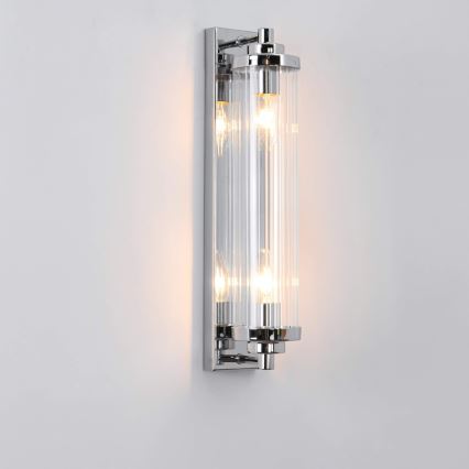 LORENZO Wall Light 2xE14/40W/230V, Polished Chrome
