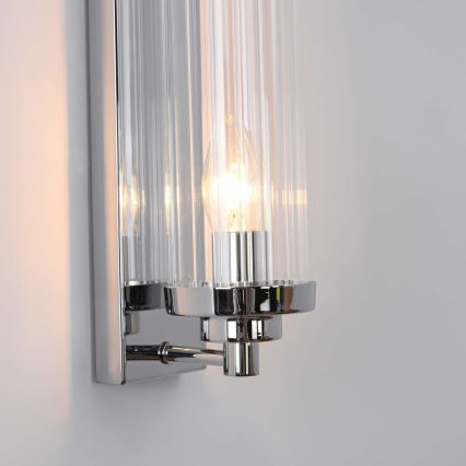 LORENZO Wall Light 2xE14/40W/230V, Polished Chrome