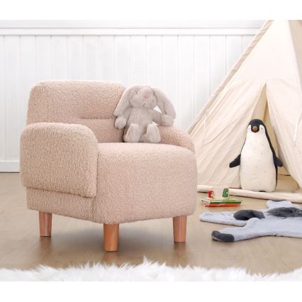 LORY Kids' Armchair, Pink