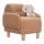LORY Kids' Armchair — Brown