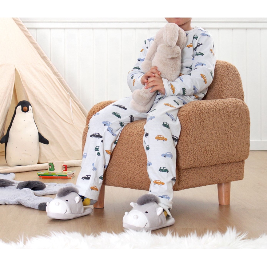 LORY Kids' Armchair — Brown