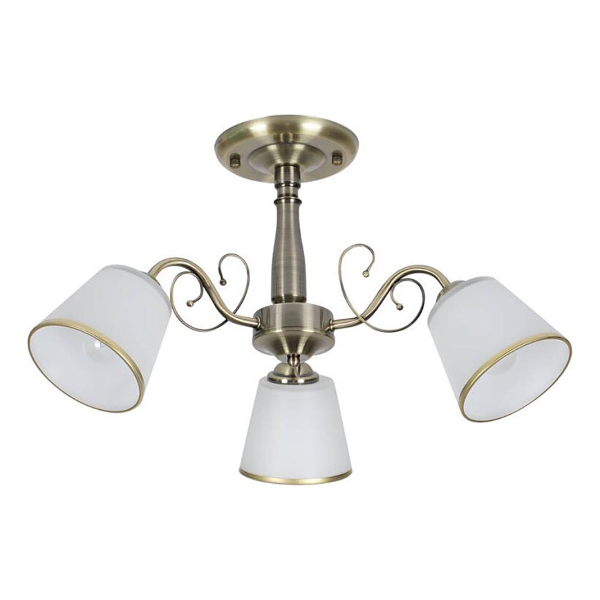 LOSANNA Pendant Light 3xE14/40W/230V Brass