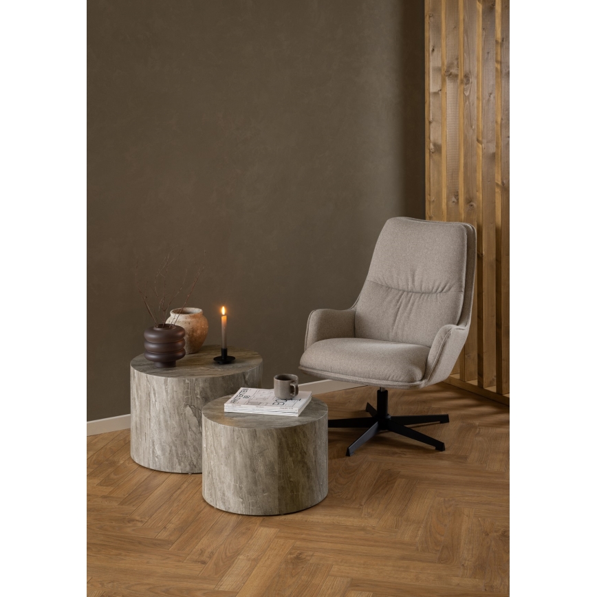 Lounge chair DANILO beige