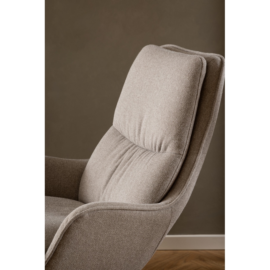 Lounge chair DANILO beige