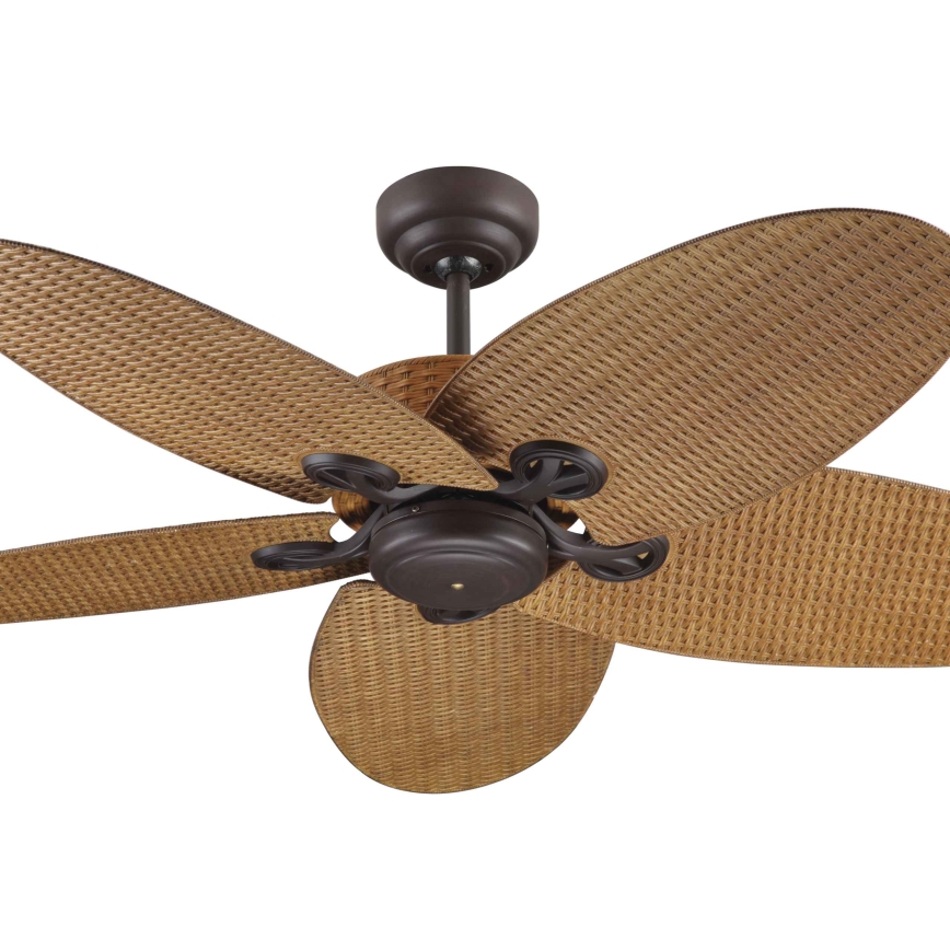 Lucci air 210295 - Ceiling fan FIJIAN brown