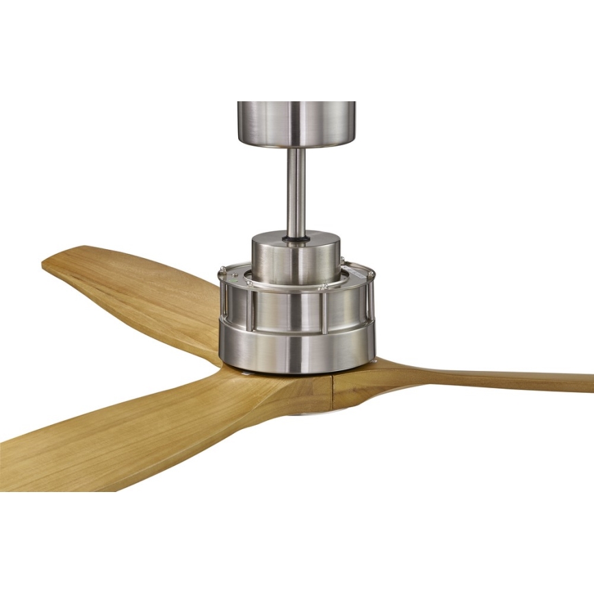 Lucci air 210506 - Ceiling fan AIRFUSION AKMANI paulownia/brown + remote control