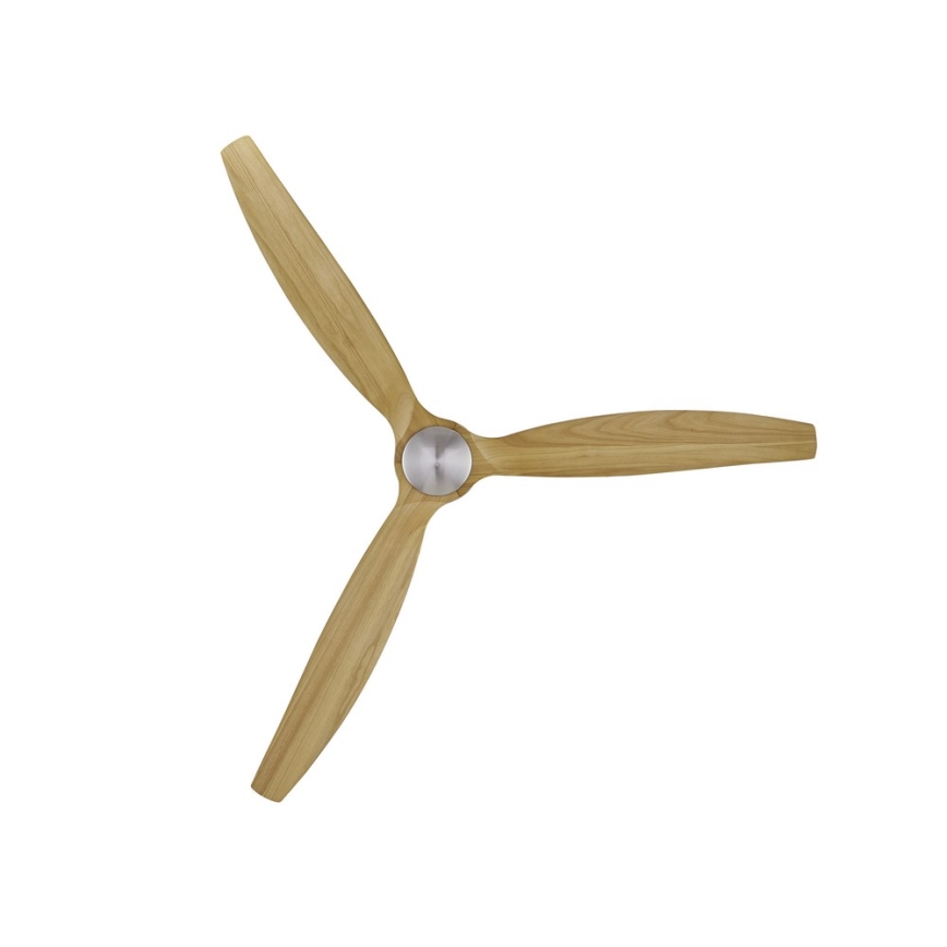 Lucci air 210506 - Ceiling fan AIRFUSION AKMANI paulownia/brown + remote control