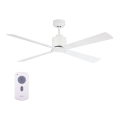 Lucci Air 210521 - Ceiling fan AIRFUSION CLIMATE wood/white + remote control