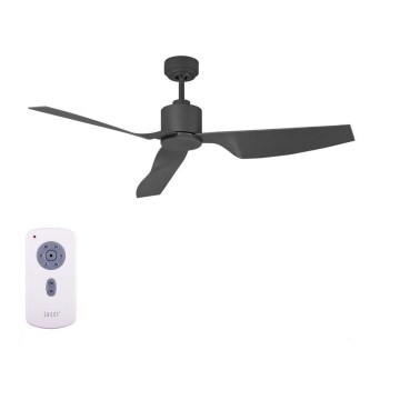 Lucci Air 210527 - Ceiling fan AIRFUSION CLIMATE II black + remote control