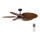 Lucci Air 210655 - LED Ceiling fan BALI 1xGX53/18W/230V brown + remote control