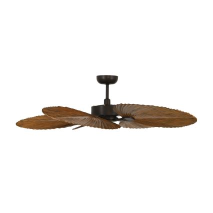 Lucci Air 21065549 - Ceiling fan BALI d. 132 cm brown + remote control