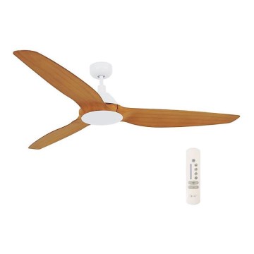 Lucci air 211011 - Ceiling fan AIRFUSION TYPE A brown/white + remote control