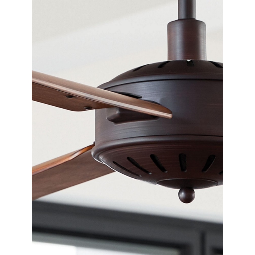 Lucci Air 211017 - Ceiling fan CAROLINA brown