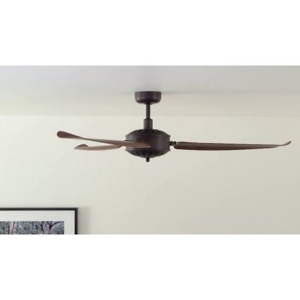 Lucci Air 211017 - Ceiling fan CAROLINA brown