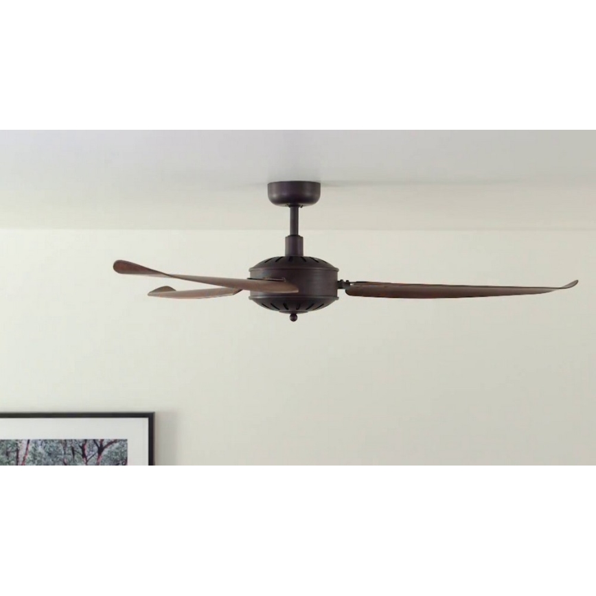 Lucci Air 211017 - Ceiling fan CAROLINA brown
