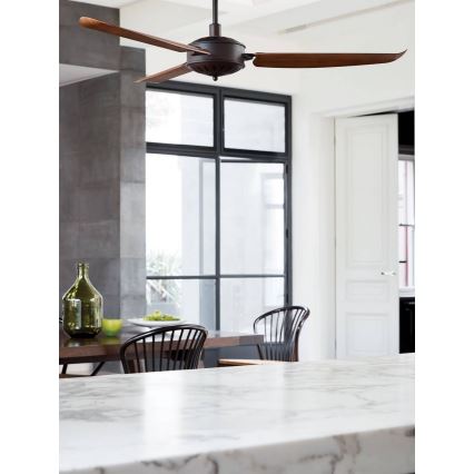 Lucci Air 211017 - Ceiling fan CAROLINA brown