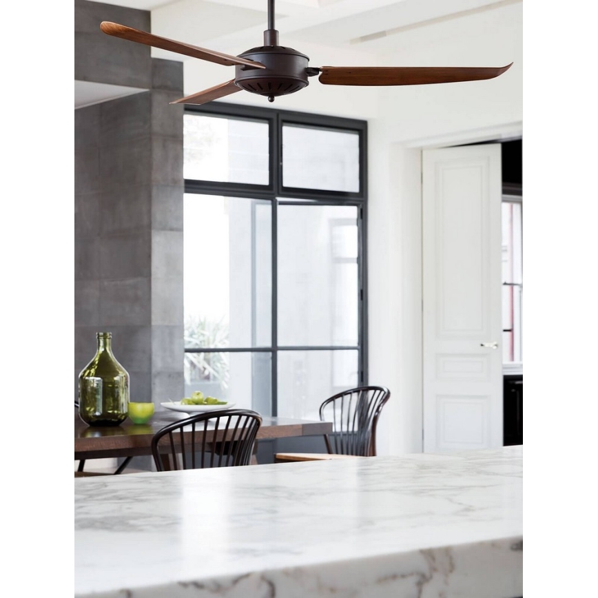 Lucci Air 211017 - Ceiling fan CAROLINA brown