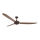 Lucci Air 211022 - Ceiling fan AIRFUSION CAROLINA brown