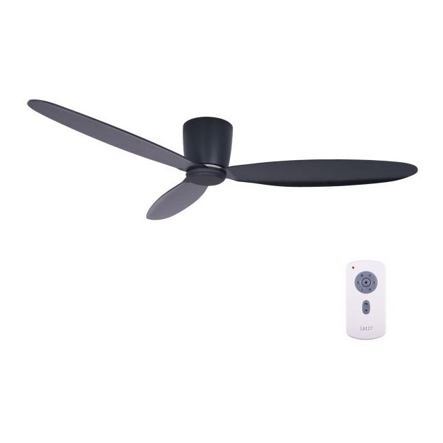 Lucci Air 212884 - Ceiling fan AIRFUSION RADAR black + remote control