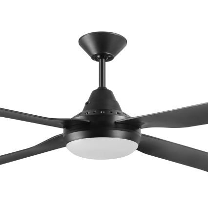 Lucci air 212899 - LED Dimmable ceiling fan MOONAH 1xGX53/21W/230V black + remote control