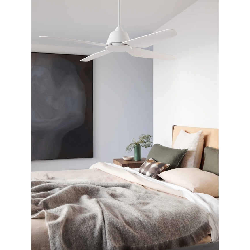 Lucci Air 212991 - ARIA ceiling fan, Ø 122 cm, white + remote control