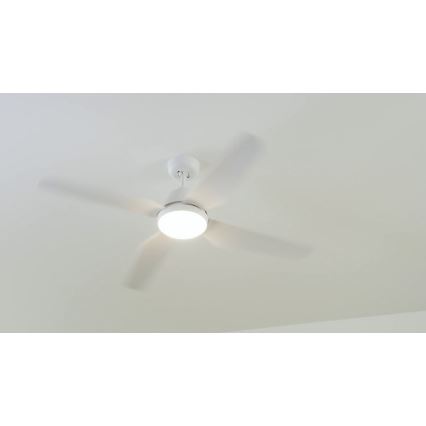 Lucci Air 212994 - LED Ceiling fan ARIA LED/18W/230V white + remote control