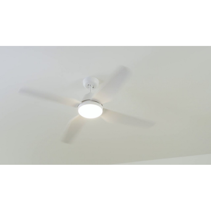 Lucci Air 212994 - LED Ceiling fan ARIA LED/18W/230V white + remote control