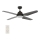 Lucci Air 212998 - LED Ceiling fan ARIA LED/18W/230V black + remote control