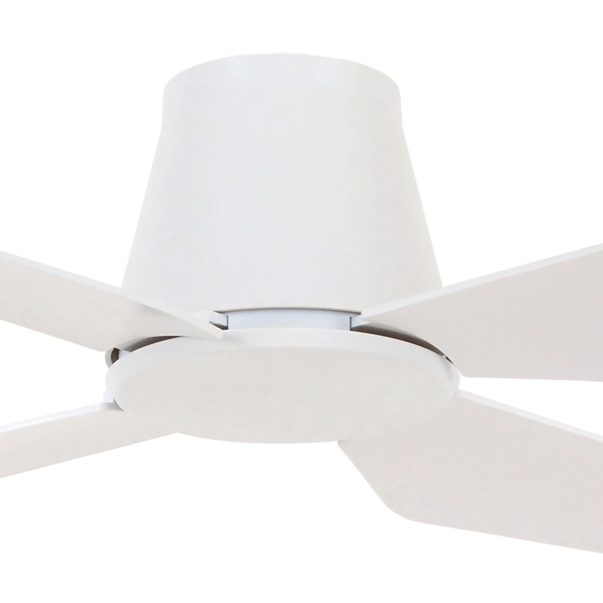 Lucci air 212999 - Ceiling fan AIRFUSION ARIA white + remote control