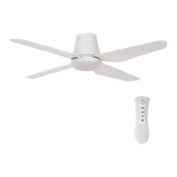 Lucci air 213001 - LED Ceiling fan AIRFUSION ARIA LED/18W/230V white + remote control