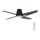 Lucci Air 213002 - LED Ceiling fan AIRFUSION ARIA LED/18W/230V black + remote control