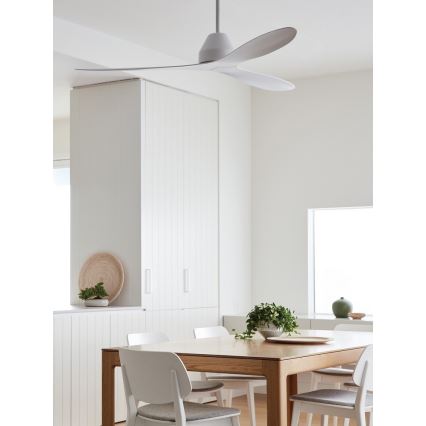 Lucci air 213040 - Ceiling fan WHITEHAVEN white + remote control