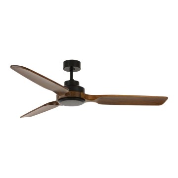 Lucci air 213051 - Ceiling fan SHOALHAVEN black/brown