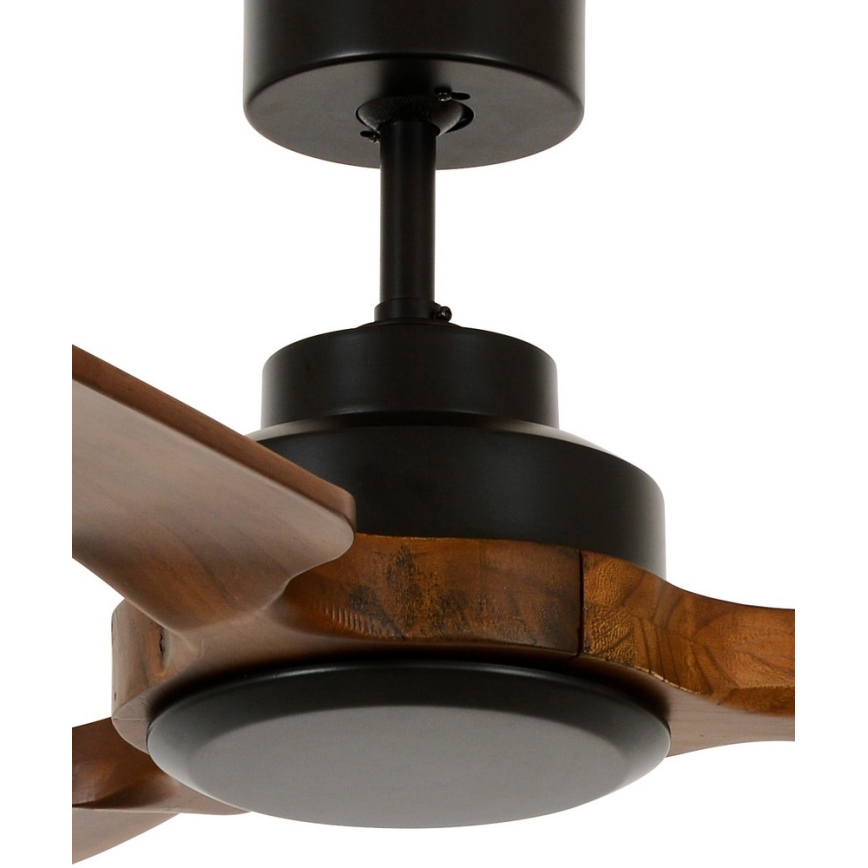 Lucci air 213051 - Ceiling fan SHOALHAVEN black/brown