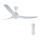 Lucci air 213096 - LED Ceiling fan MARINER LED/15W/230V white + remote control