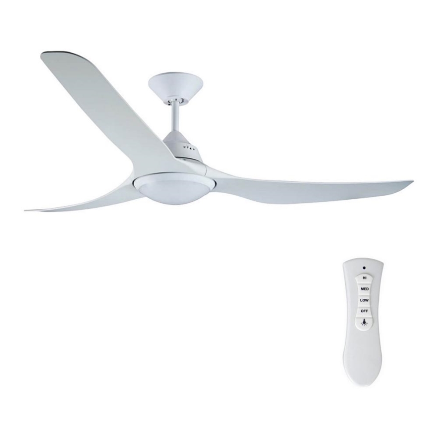Lucci air 213096 - MARINER LED Ceiling Fan 15W/230V, white, Ø142 cm + remote control