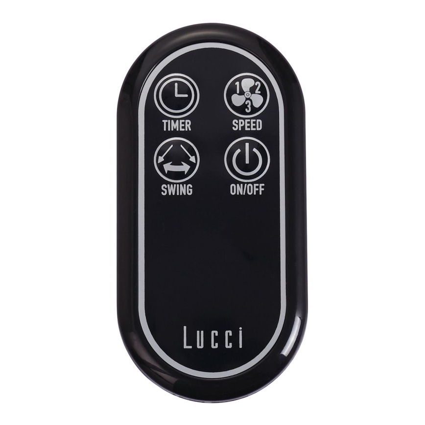 Lucci air 213124 - Remote control for fans BREEZE black