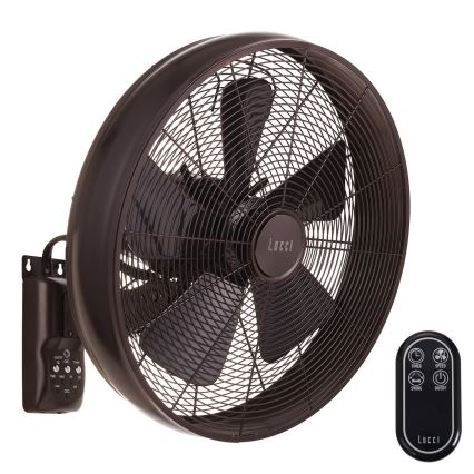 Lucci air 213124 - Remote control for fans BREEZE black