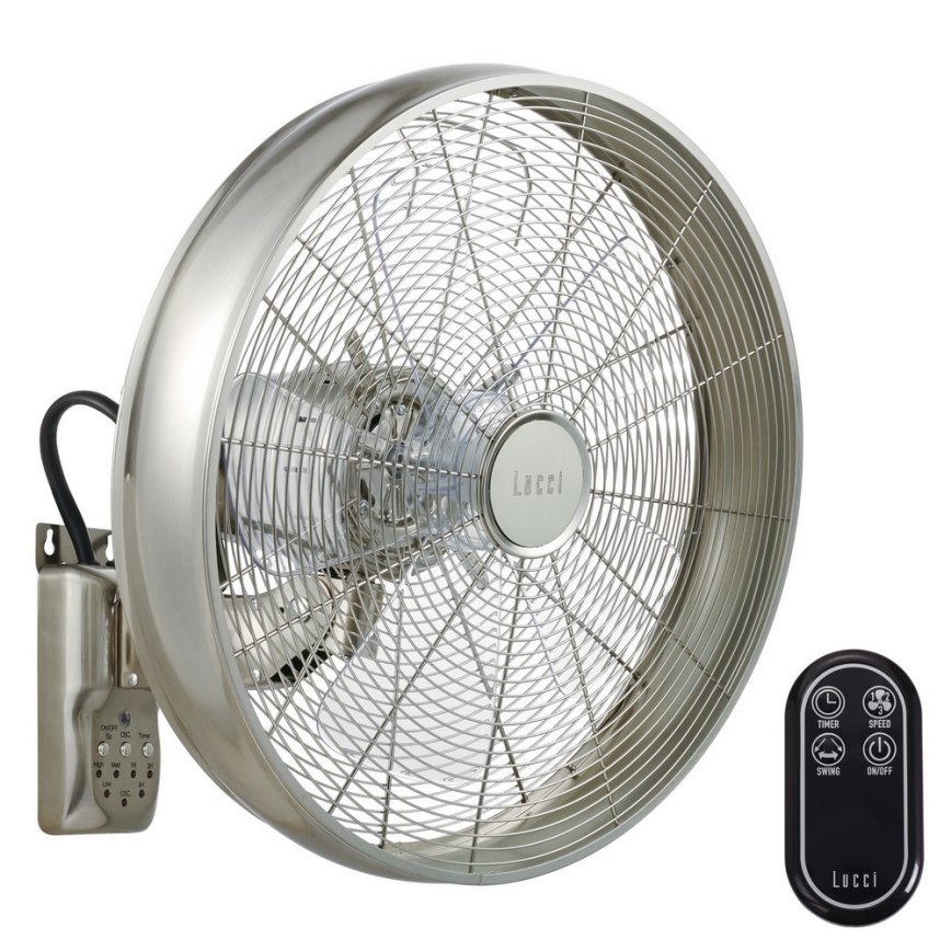 Lucci air 213124 - Remote control for fans BREEZE black