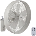 Lucci Air 213128EU - BREEZE Wall-Mounted Fan 55W/230V, White, Ø 46 cm + Remote Control