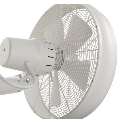 Lucci Air 213128EU - BREEZE Wall-Mounted Fan 55W/230V, White, Ø 46 cm + Remote Control