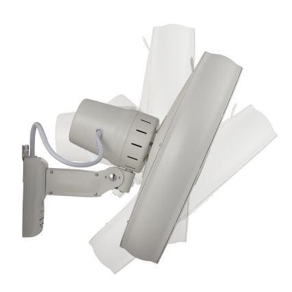 Lucci Air 213128EU - BREEZE Wall-Mounted Fan 55W/230V, White, Ø 46 cm + Remote Control
