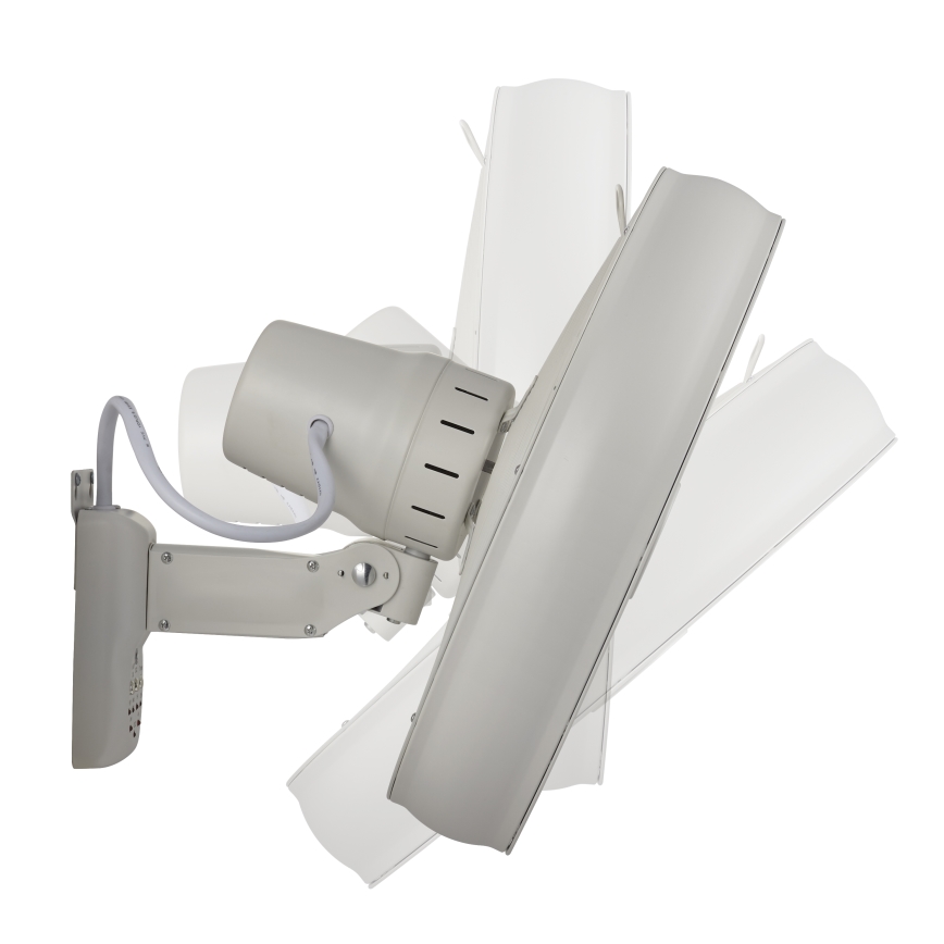 Lucci Air 213128EU - BREEZE Wall-Mounted Fan 55W/230V, White, Ø 46 cm + Remote Control